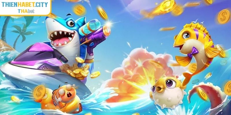 Toàn cảnh sảnh bắn cá Techplay Thienhabet
