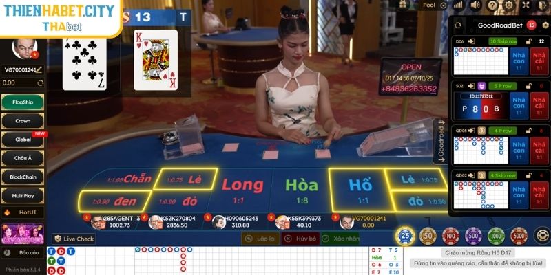 Dream Gaming Thienhabet – Live Casino Thực Tế Cùng Dealer 2 Thiết kế sang trọng