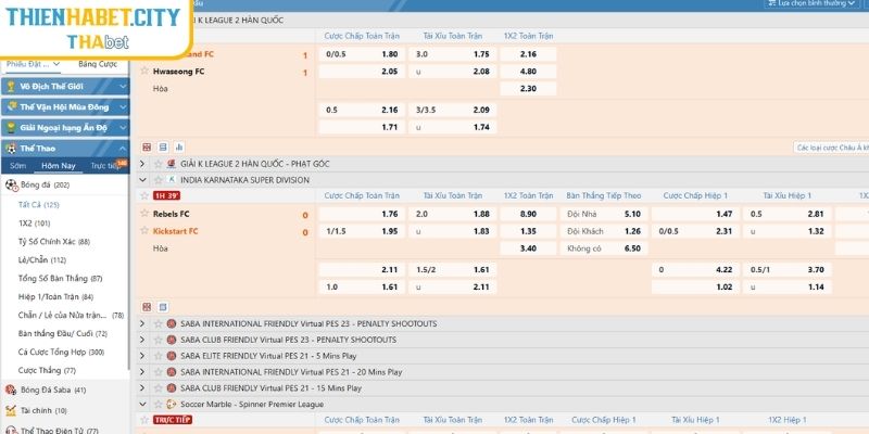 K Sports Thienhabet - Sảnh Cá Cược Đỉnh Cao Với Đa Dạng Kèo 3 Hướng dẫn tham gia cá cược tại K Sports Thienhabet