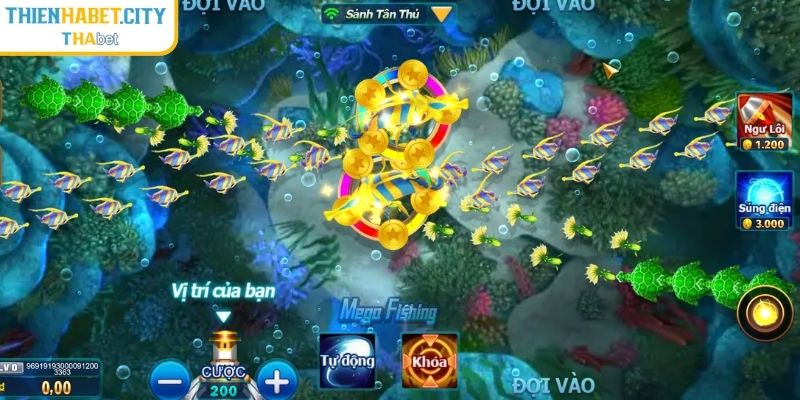 Mega fishing Thienhabet – Thách Thức Boss Khủng Liên Tục 3 Những chiến thuật áp dụng cho tựa game