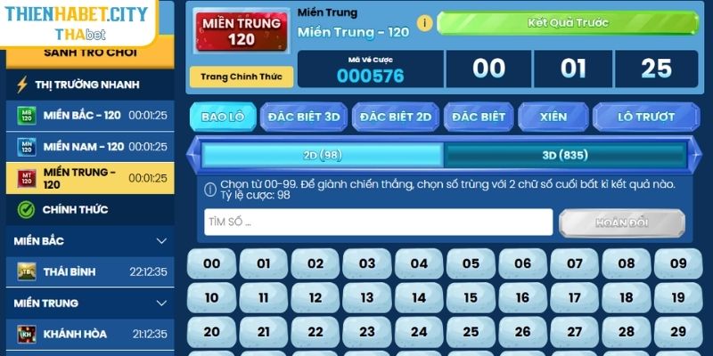 Xổ Số Miền Trung THIENHABET – Giải Trí Trúng Lớn Mỗi Ngày 2 Cách tham gia kỳ quay miền Trung